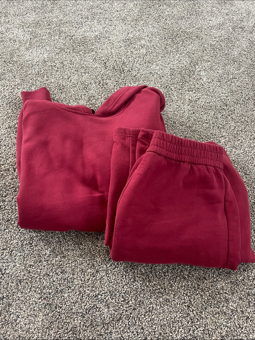 Amazon Women's Deep Wine Hoodie and Jogger Set